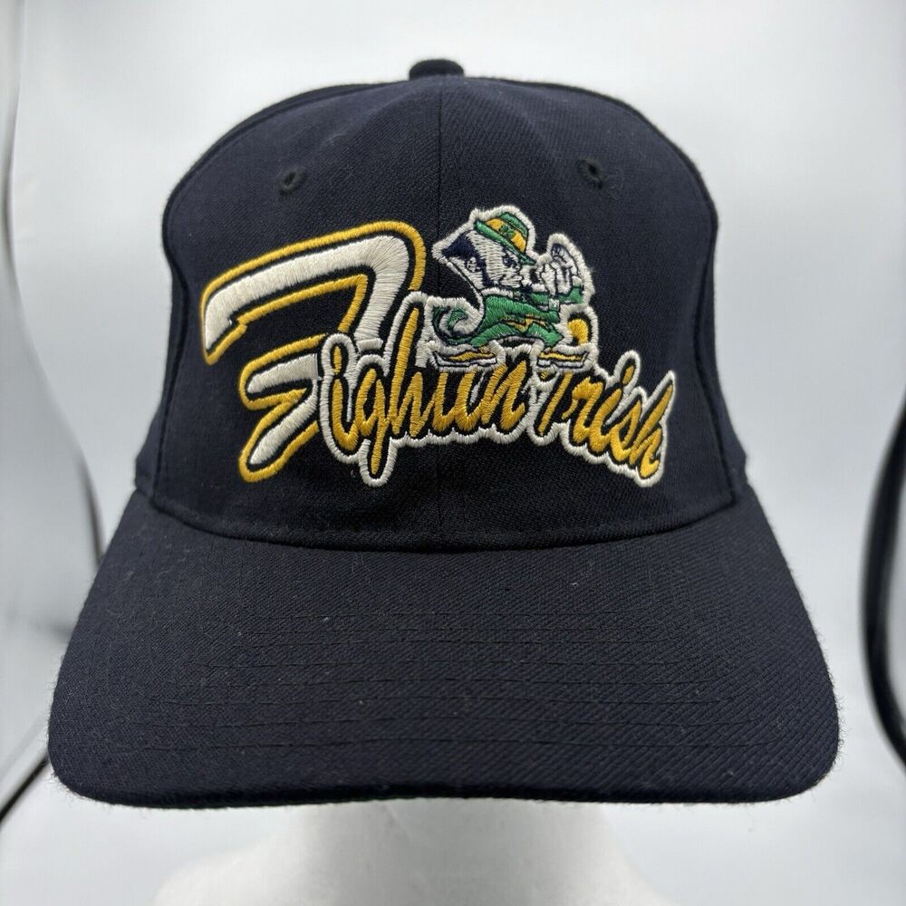 Notre Dame Fighting Irish Starter Starfit Fitted Hat Cap 6 5/8- 7 1/8 Vintage